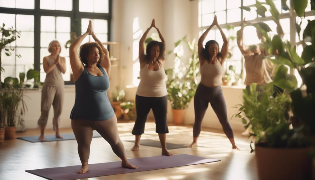 Yoga Splits Nude