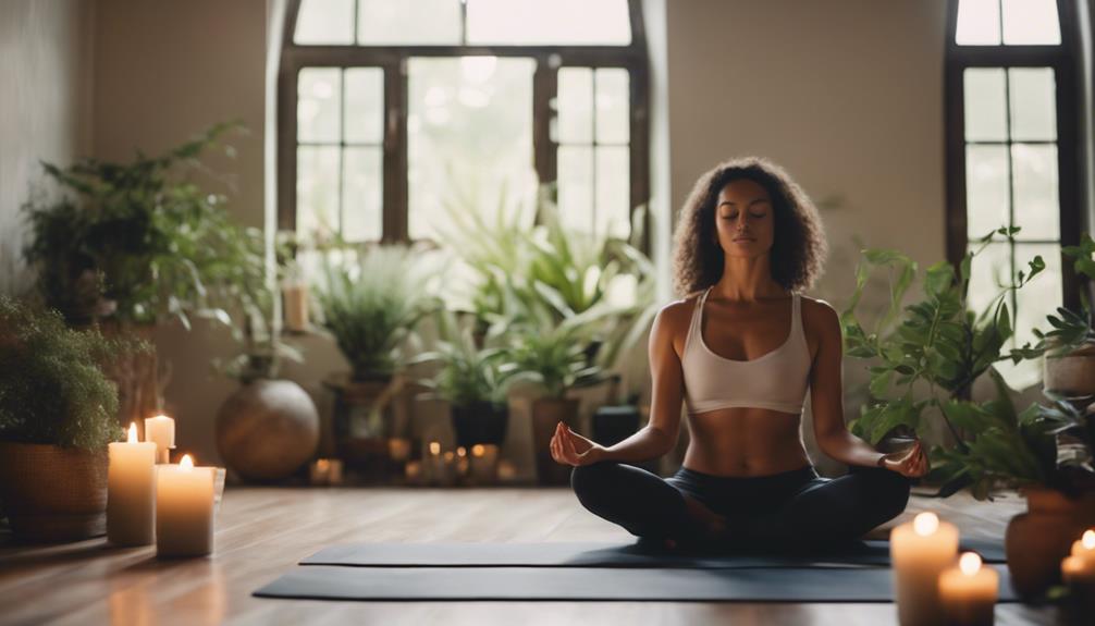 Floral Yoga Mat