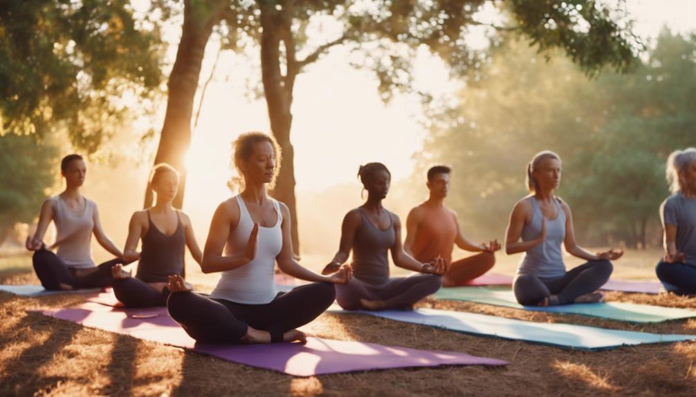 Sunflower Pose Yoga